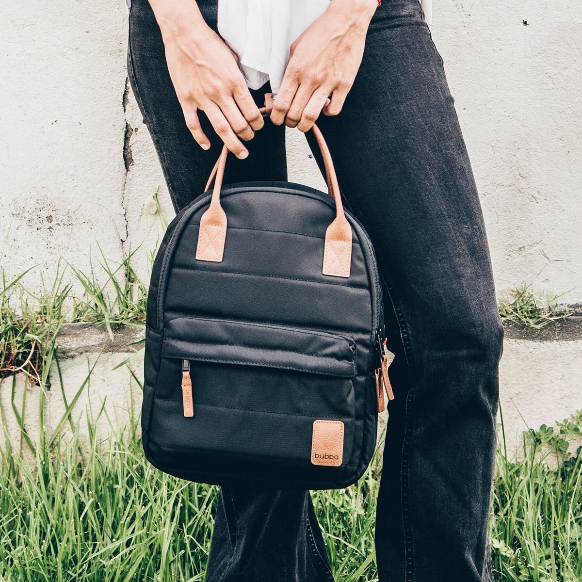 BUBBA - Mochila Montreal Fancy Black Petit Mini Bubba Essentials