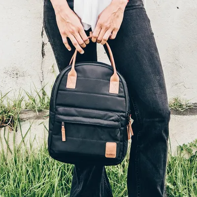 Imagen 2 del producto Mochila Montreal Fancy Black Petit Mini Essentials