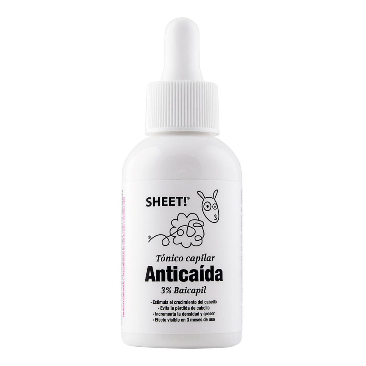 SHEET - Tónico Anticaída 3% Baicapil Para Caida Del Pelo Sheet