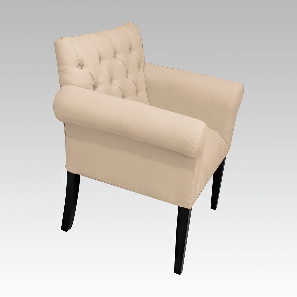 GENERICO - Poltrona Estilo Capitoné Modelo Bologna - Beige