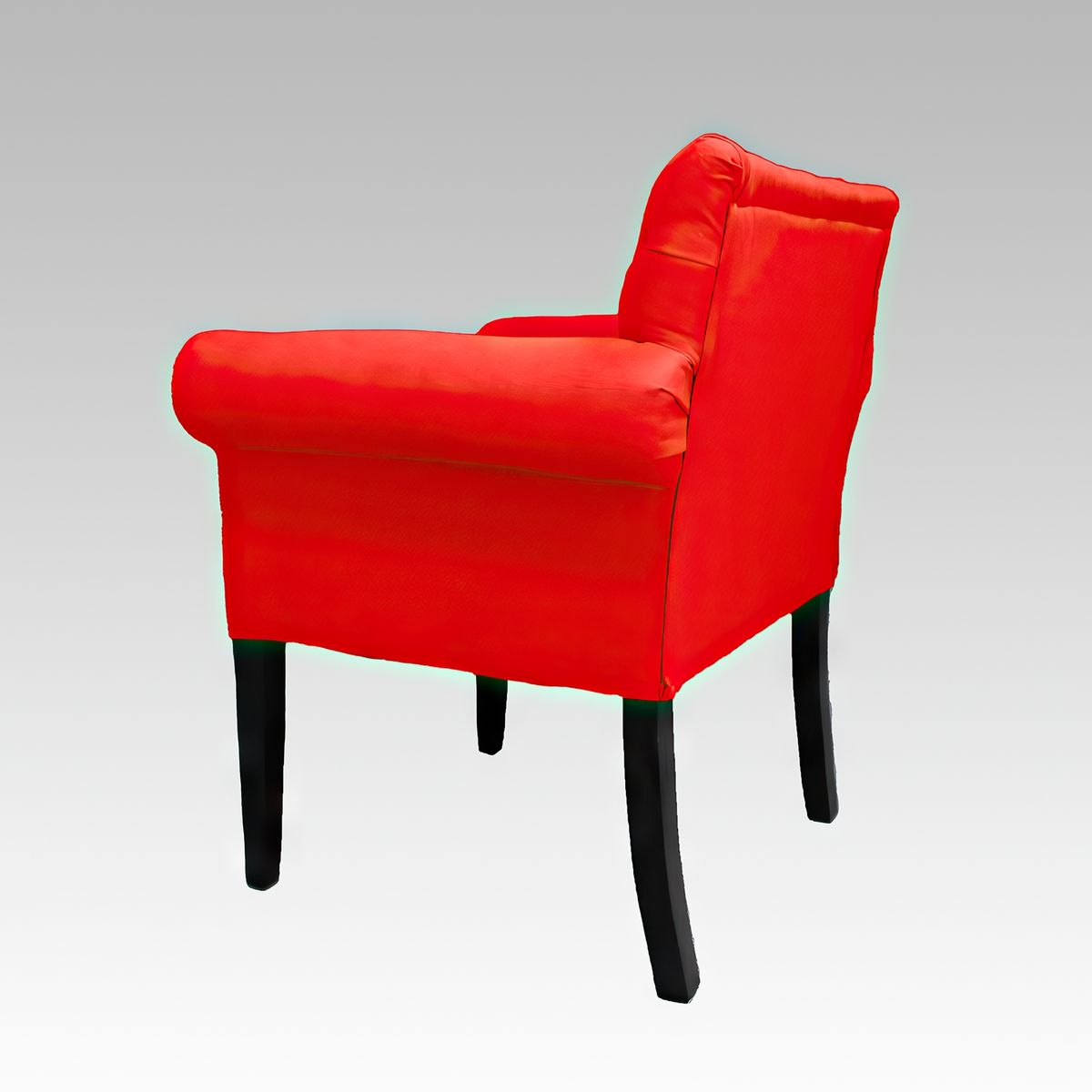 GENERICO - Poltrona Estilo Capitoné Modelo Bologna - Rojo