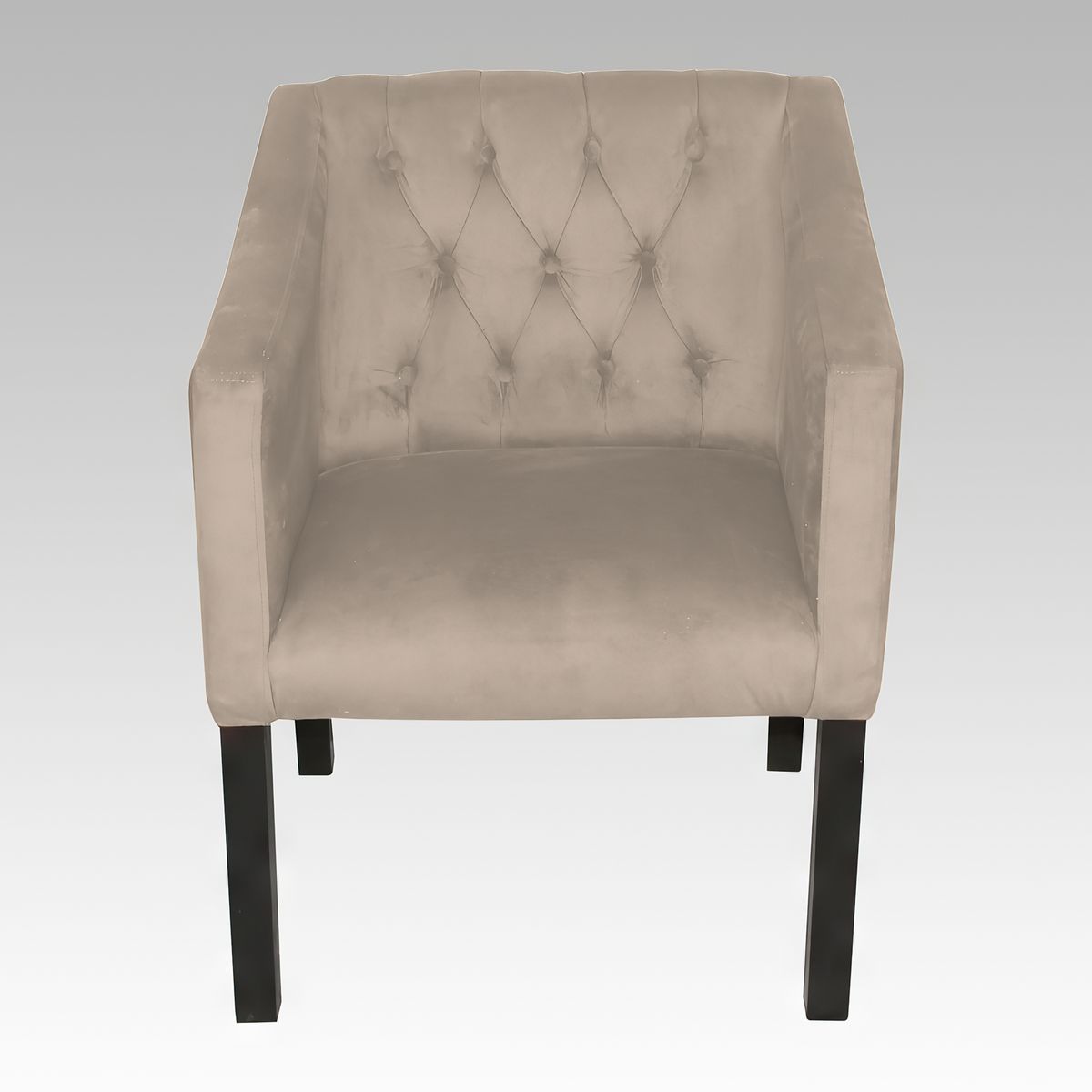 GENERICO - Poltrona Estilo Capitoné Kioto - Beige