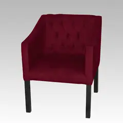 GENERICO - Poltrona Estilo Capitoné Kioto - Vino