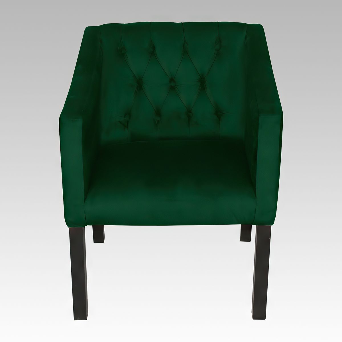 GENERICO - Poltrona Estilo Capitoné Kioto - Verde