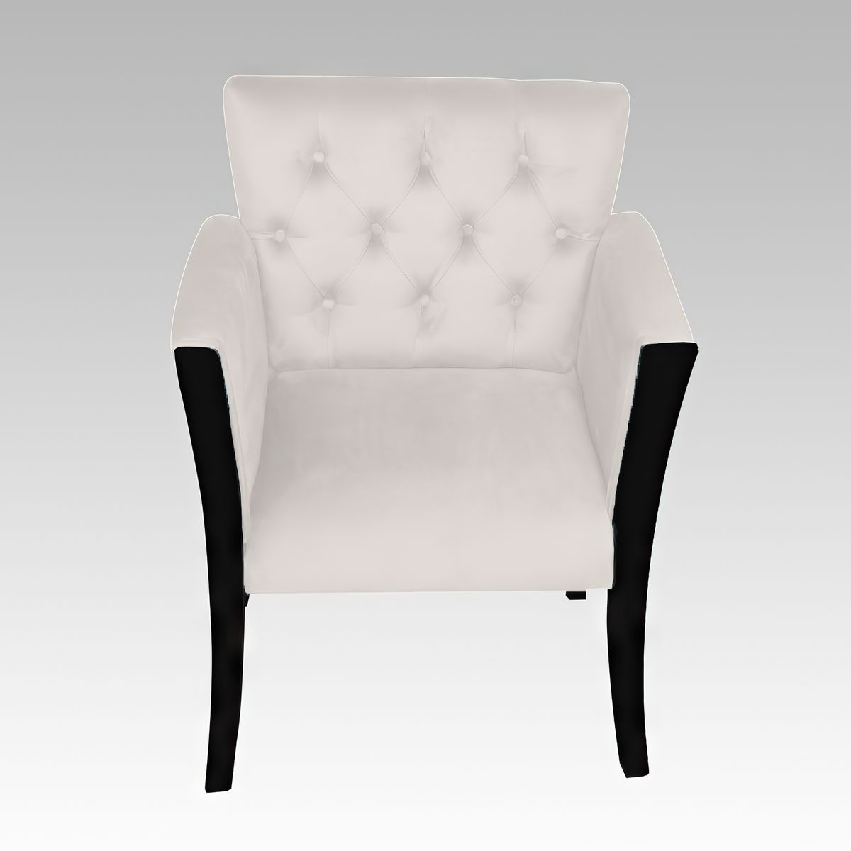 GENERICO - Poltrona Estilo Capitoné Empoli - Blanco