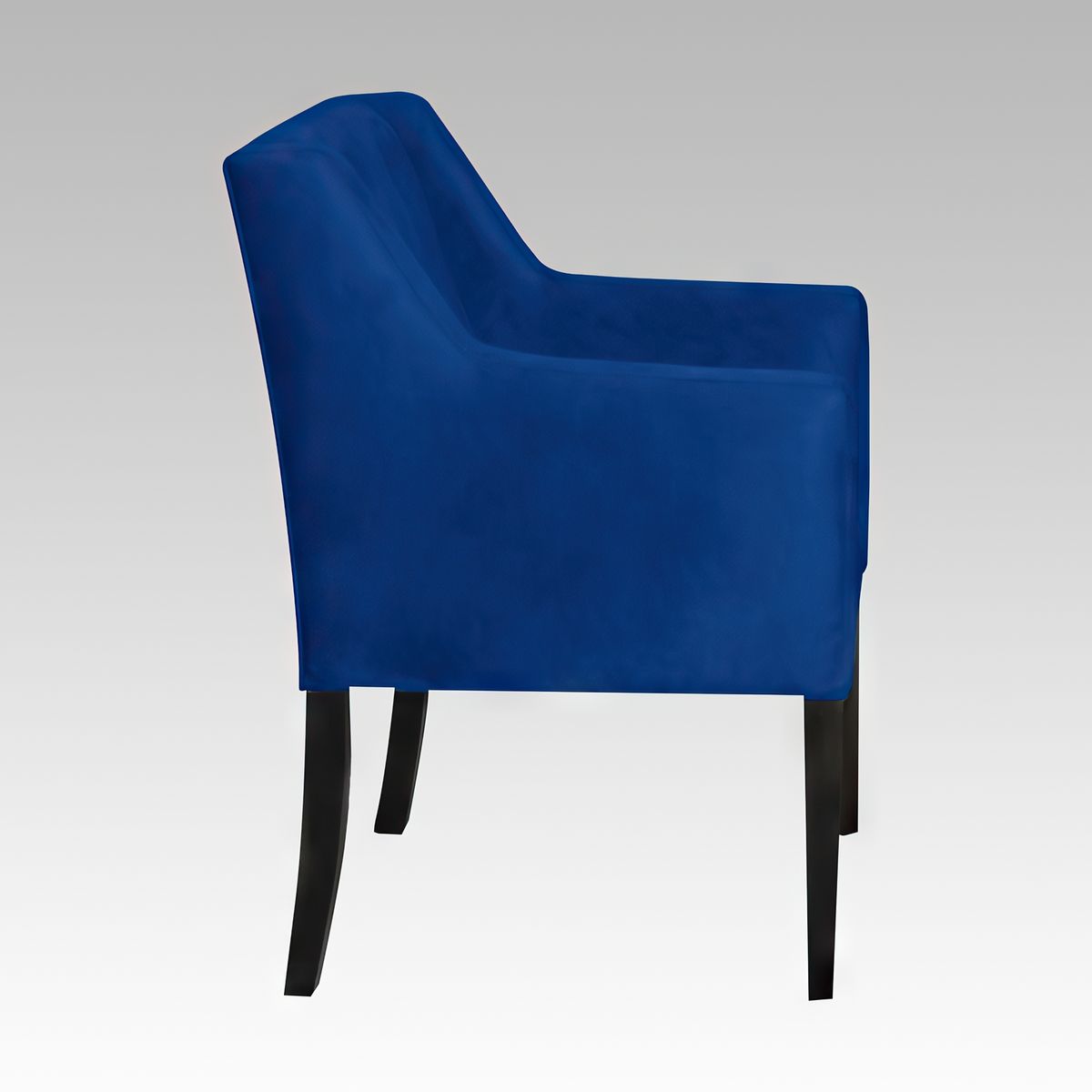 GENERICO - Poltrona Estilo Botón Reims - Azul