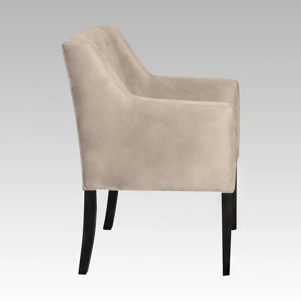 GENERICO - Poltrona Estilo Botón Reims - Beige