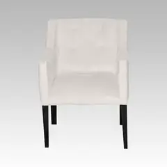 GENERICO - Poltrona Estilo Botón Reims - Blanco