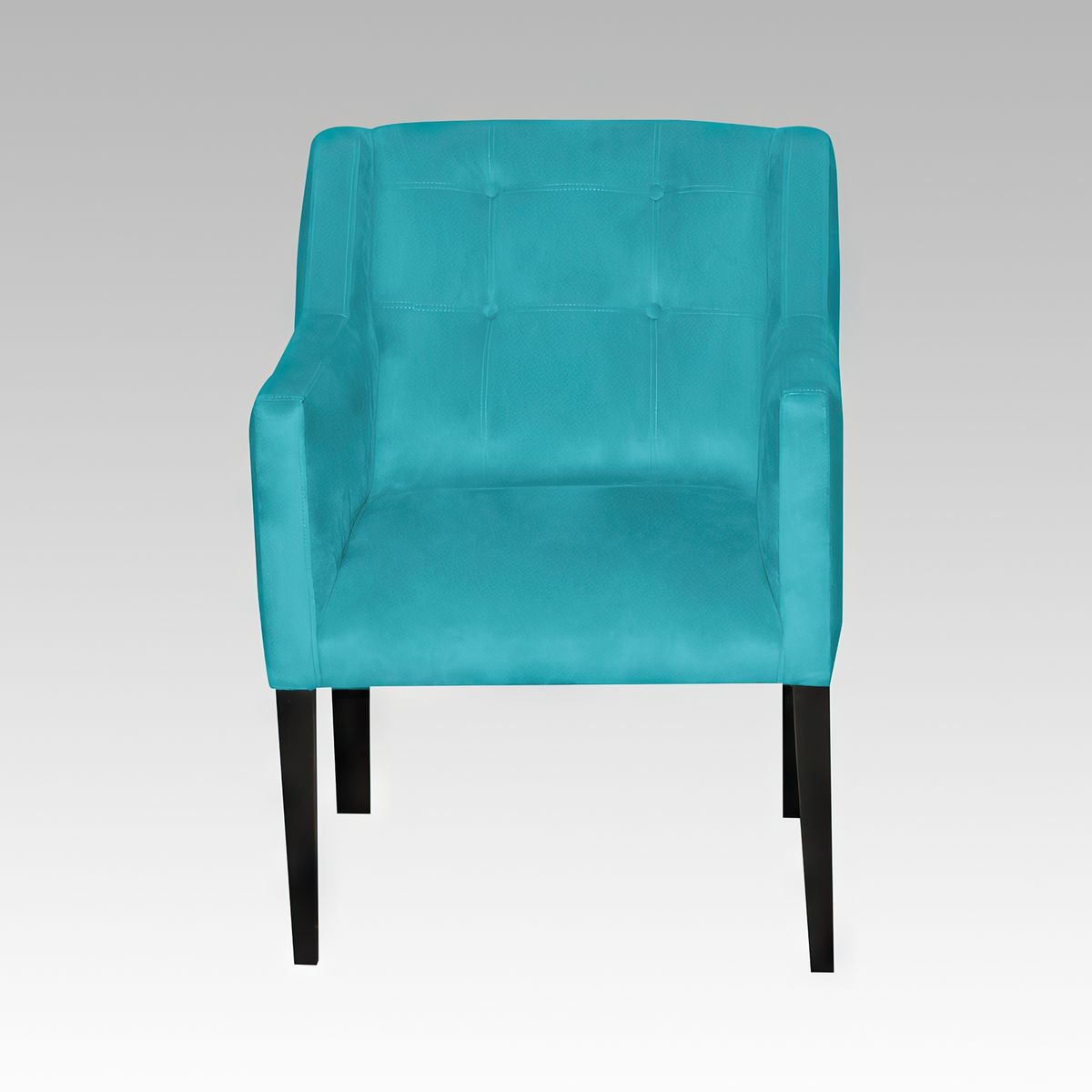 GENERICO - Poltrona Estilo Botón Reims - Turquesa