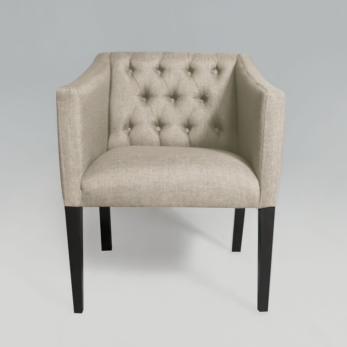 GENERICO - Poltrona Estilo Capitoné Tokio - Beige