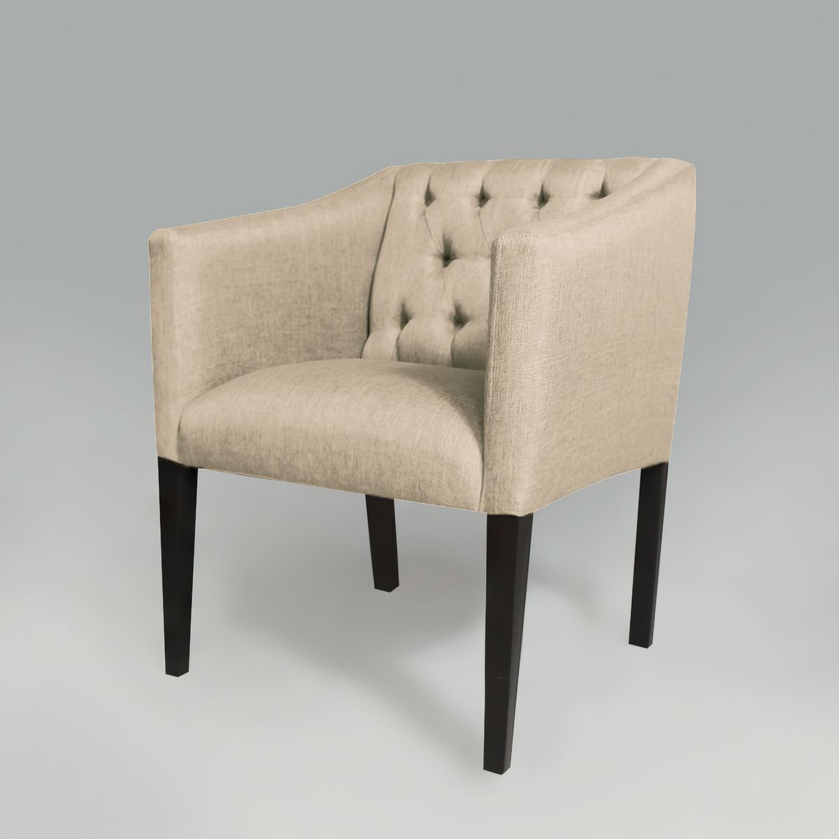 GENERICO - Poltrona Estilo Capitoné Tokio - Beige