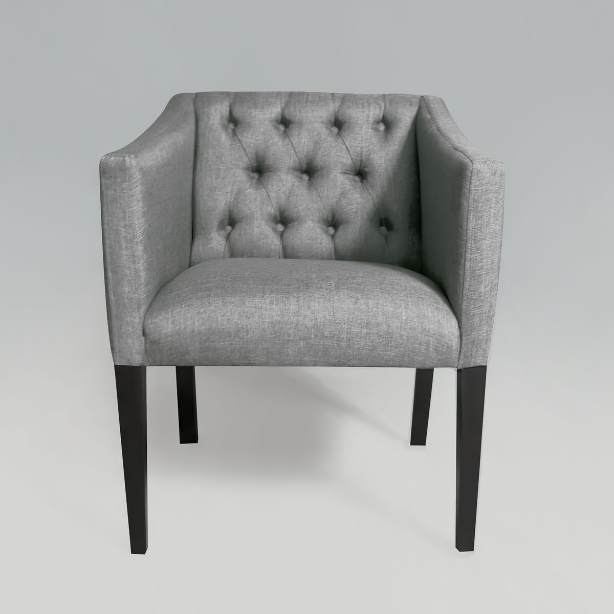 GENERICO - Poltrona Estilo Capitoné Tokio - Gris