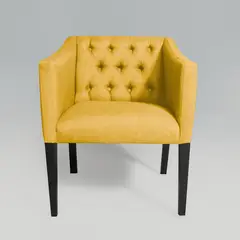 GENERICO - Poltrona Estilo Capitoné Tokio - Amarillo