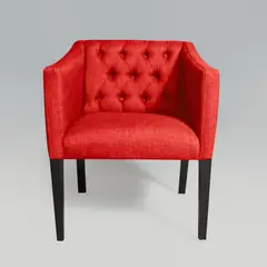 GENERICO - Poltrona Estilo Capitoné Tokio - Rojo