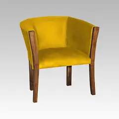 GENERICO - Poltrona Estilo Herradura Moscú - Amarillo