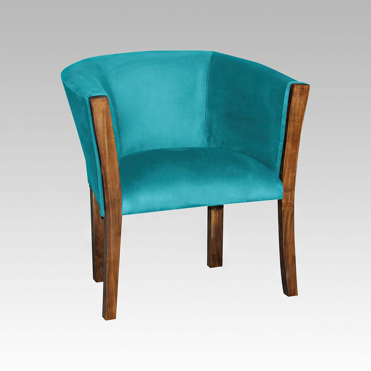 GENERICO - Poltrona Estilo Herradura Moscú - Turquesa