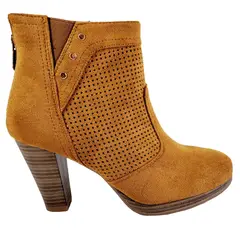 GENERICO - Botin de Mujer CC231 Camel