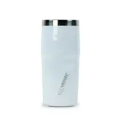 ECOVESSEL - Vaso térmico inox 473 ml The Metro Blanco.