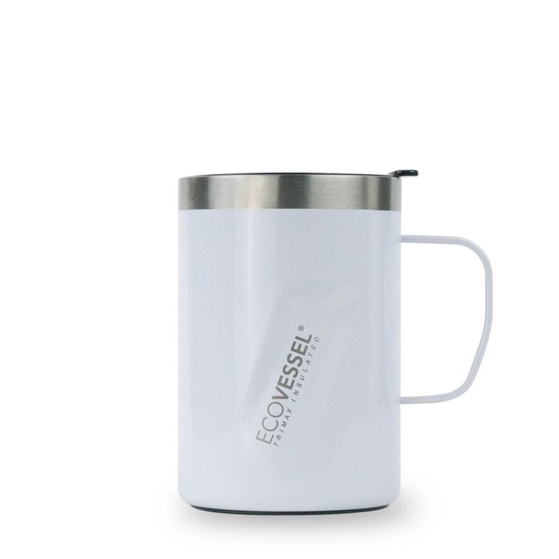 ECOVESSEL - Taza térmica Ecovessel 355 ml The Transit Blanco.
