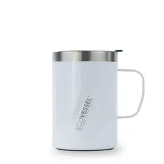 ECOVESSEL - Taza térmica 355 ml The Transit Blanco.