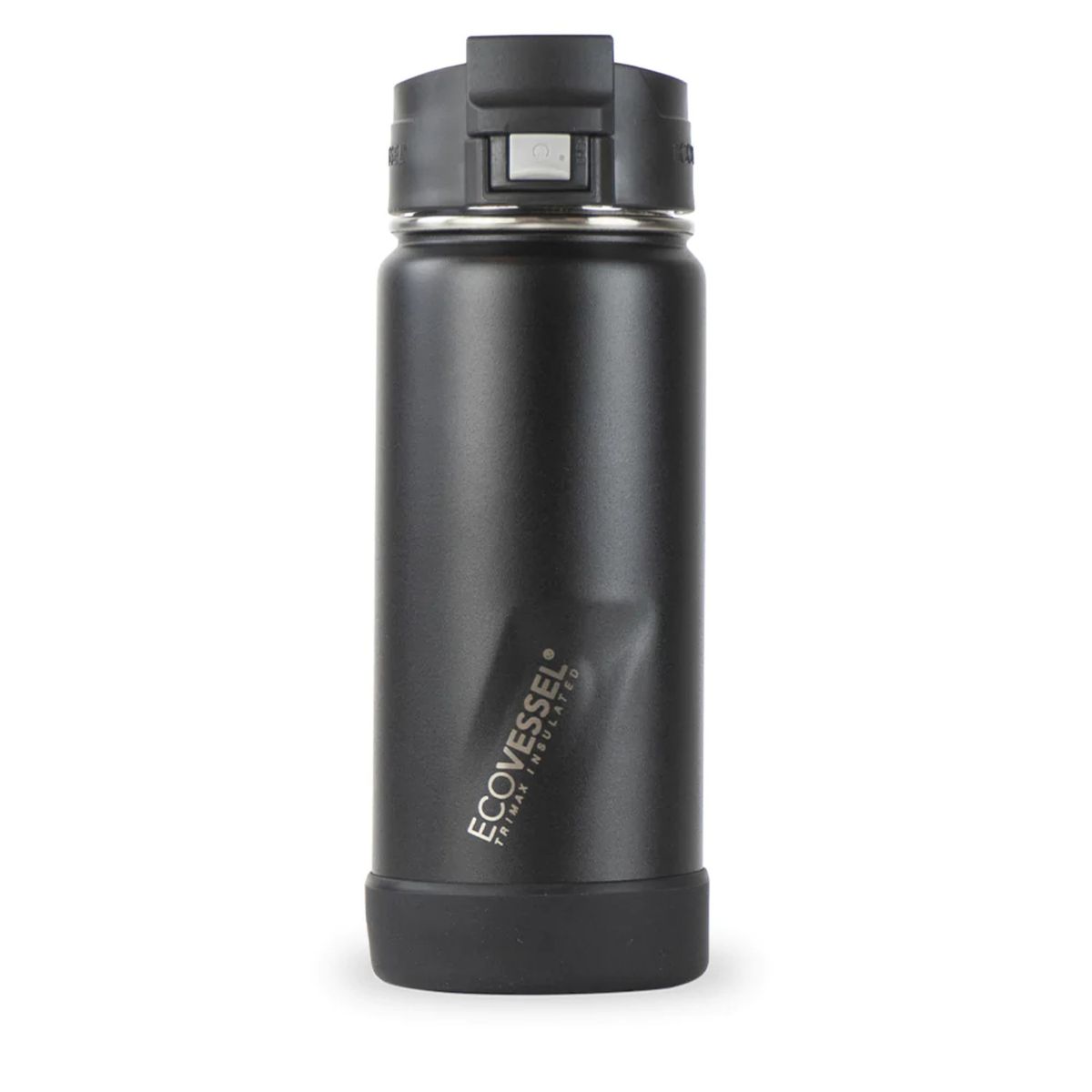 ECOVESSEL - Botella inox de viaje Ecovessel 473 ml The Perk Negro.