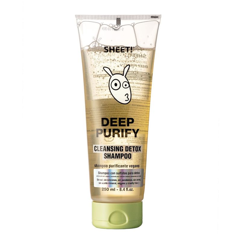 SHEET - Shampoo Vegano Limpieza Profunda Con Sulfatos Sheet.-
