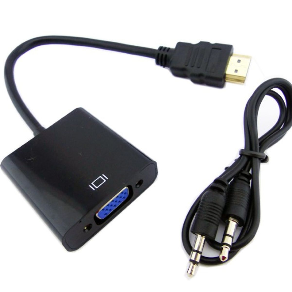 GENERICO - Convertidor HDMI A VGA Para Monitor