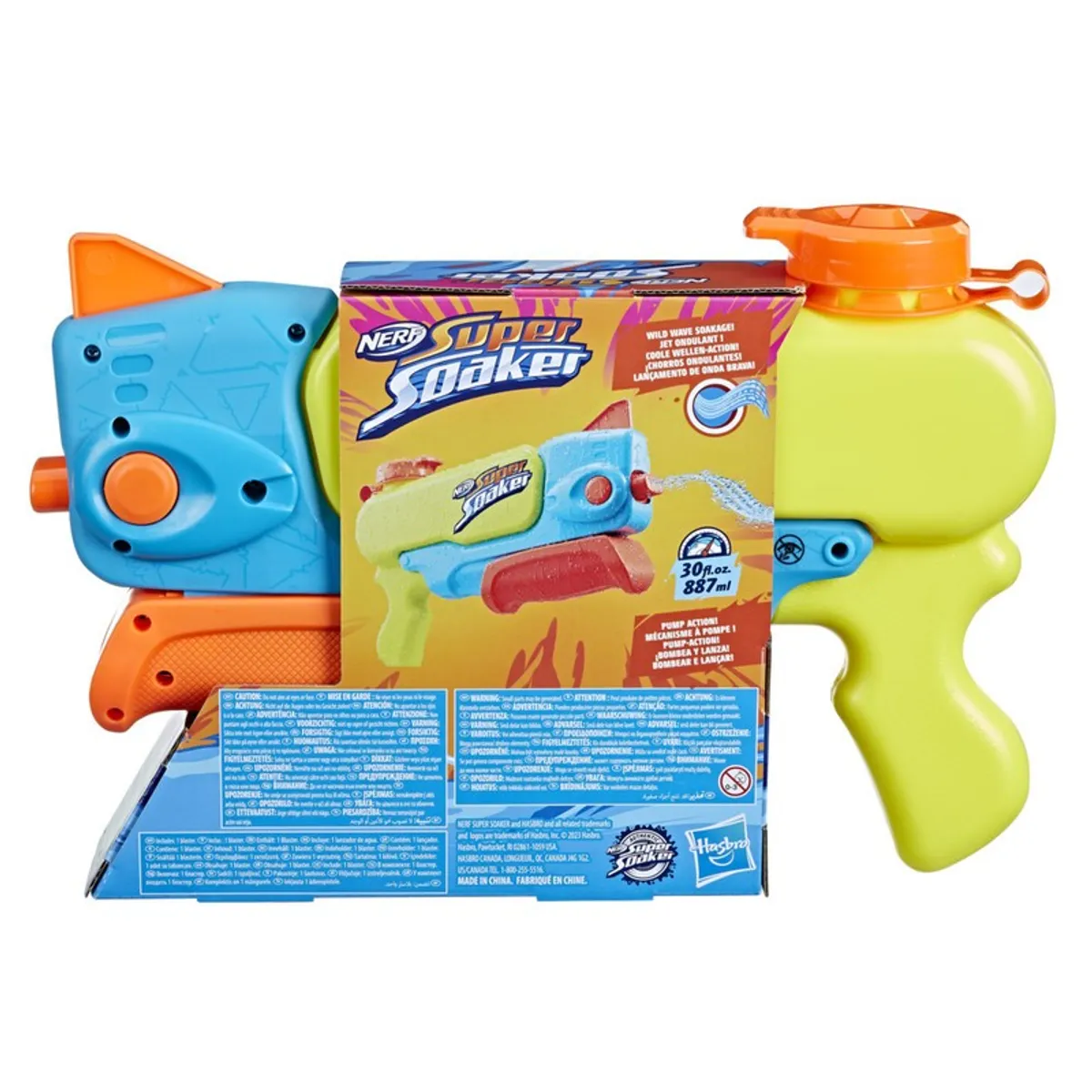 SUPER SOAKER - Lanzador De Agua Nerf Supersoaker Wave Spray