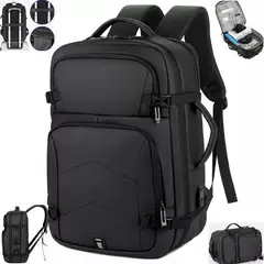 MV MOVAC - Mochila Maleta Antirrobo Puerto USB Multifuncional Porta Notebook