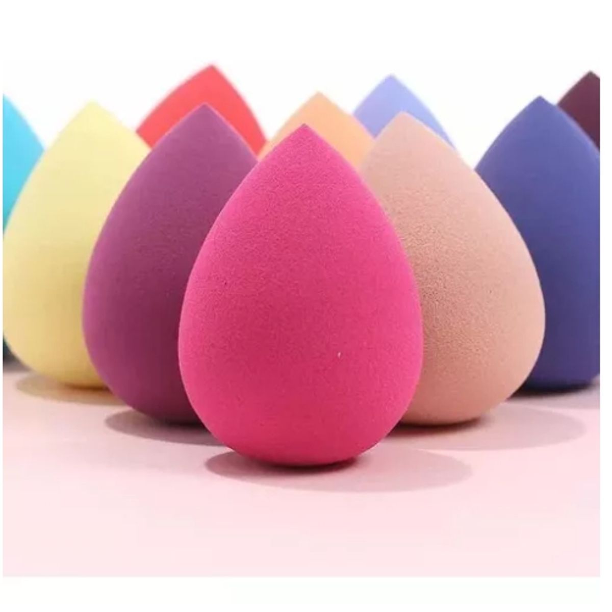 GENERICO - Pack 10 Esponjas De Maquillaje Suave