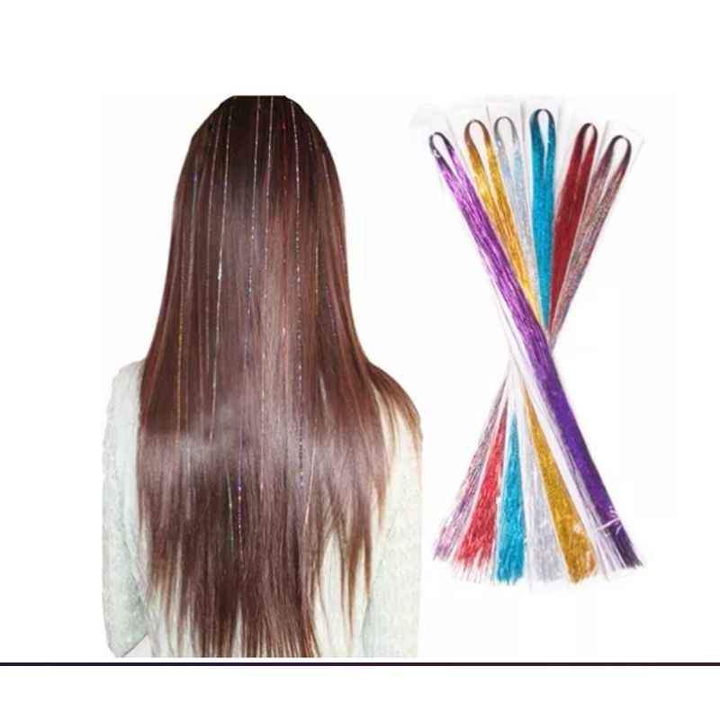 GENERICO - Set 5 Mechas De Pelo - Cabello Brillante