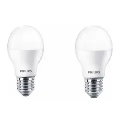 PHILIPS - Set 2 Ampolletas ESSENTIAL 4 W Luz Fria 300 Lm