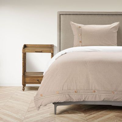 Imagen 2 del producto Funda Plumón Algodón Pure New Lanin 1,5 Plazas Arena