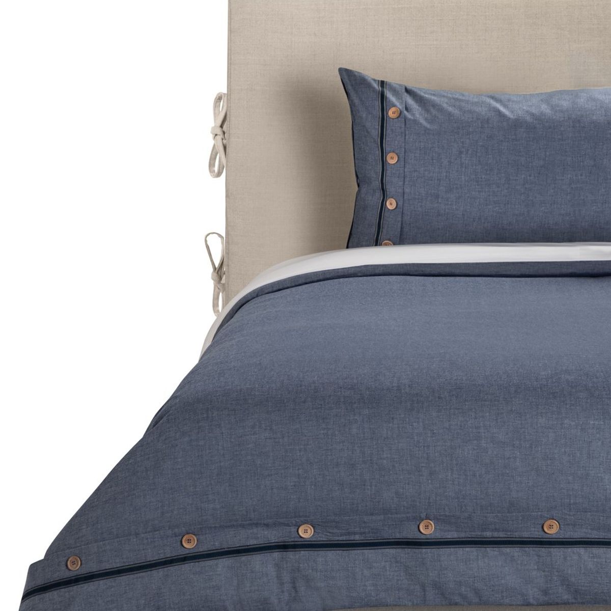 ROSEN - Funda Plumón Rosen Algodón Pure New Lanin 1 Plaza Denim