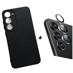 GENERICO - Carcasa Para Samsung S23 Plus Negro - Protector Camara