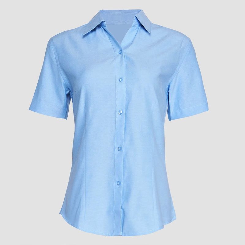 ANAFI - Blusa Oxford Italy Manga Corta Anafi