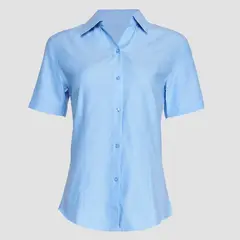 ANAFI - Blusa Oxford Italy Manga Corta