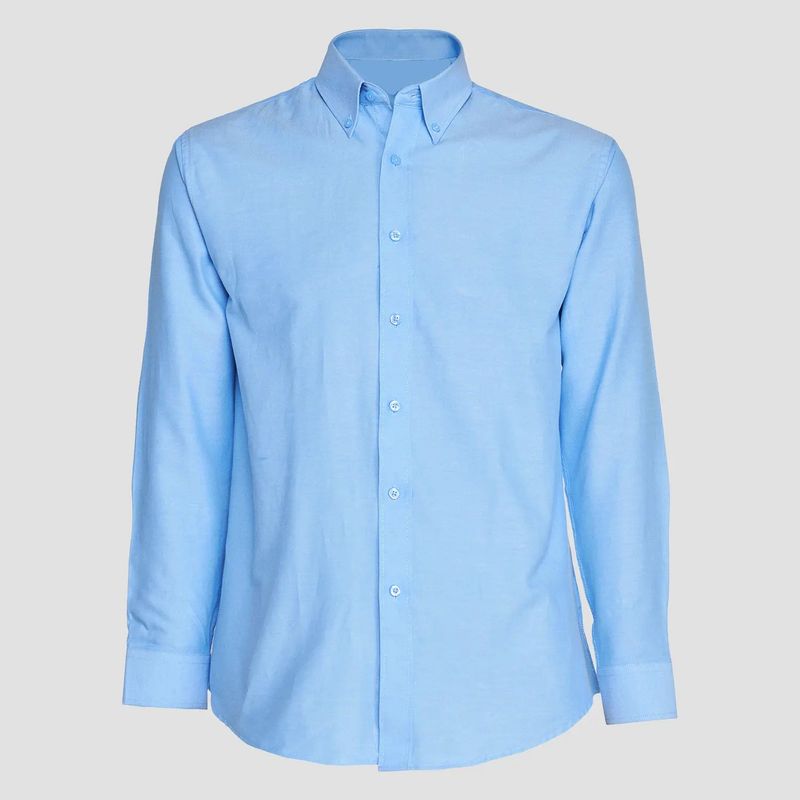 ANAFI - Camisa Celeste Italy Manga Larga Anafi_.