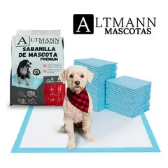 GENERICO - 50 Pañales Tipo Sabanillas Mascotas Perros 60x45 Cms Altmann