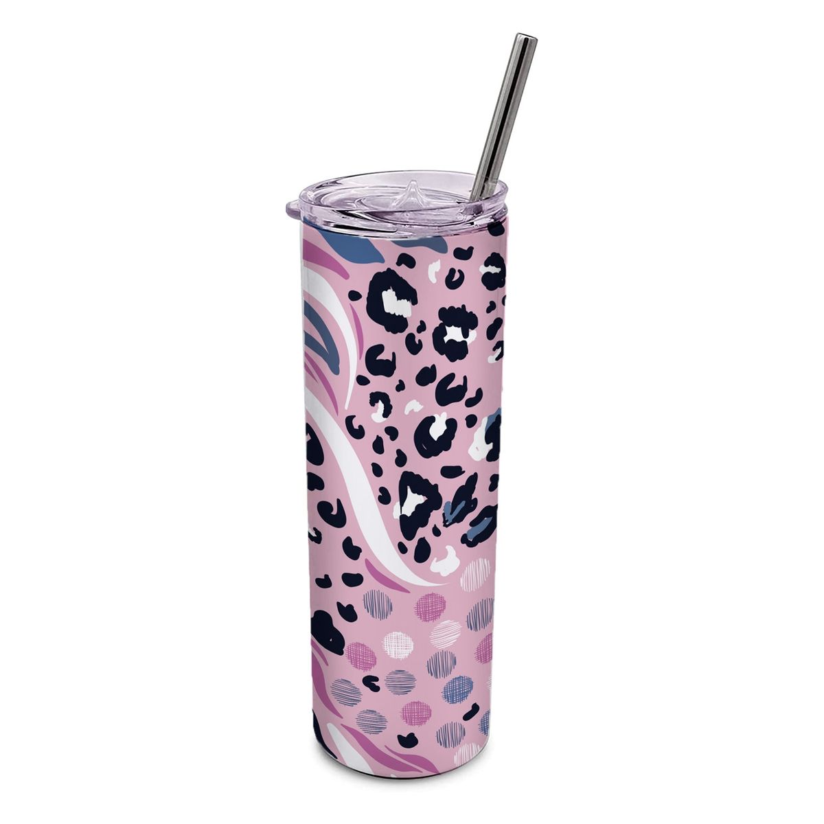 GENERICO - Vaso termico Tumbler TUMB4V3 Animal Print 600 ml