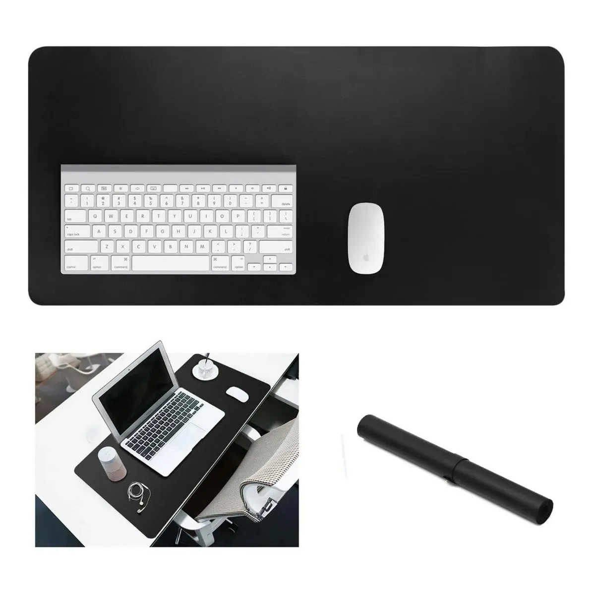 KUANGYE - Mouse Pad Tapete Escritorio Extra Grande 80x40cm Doble Vista