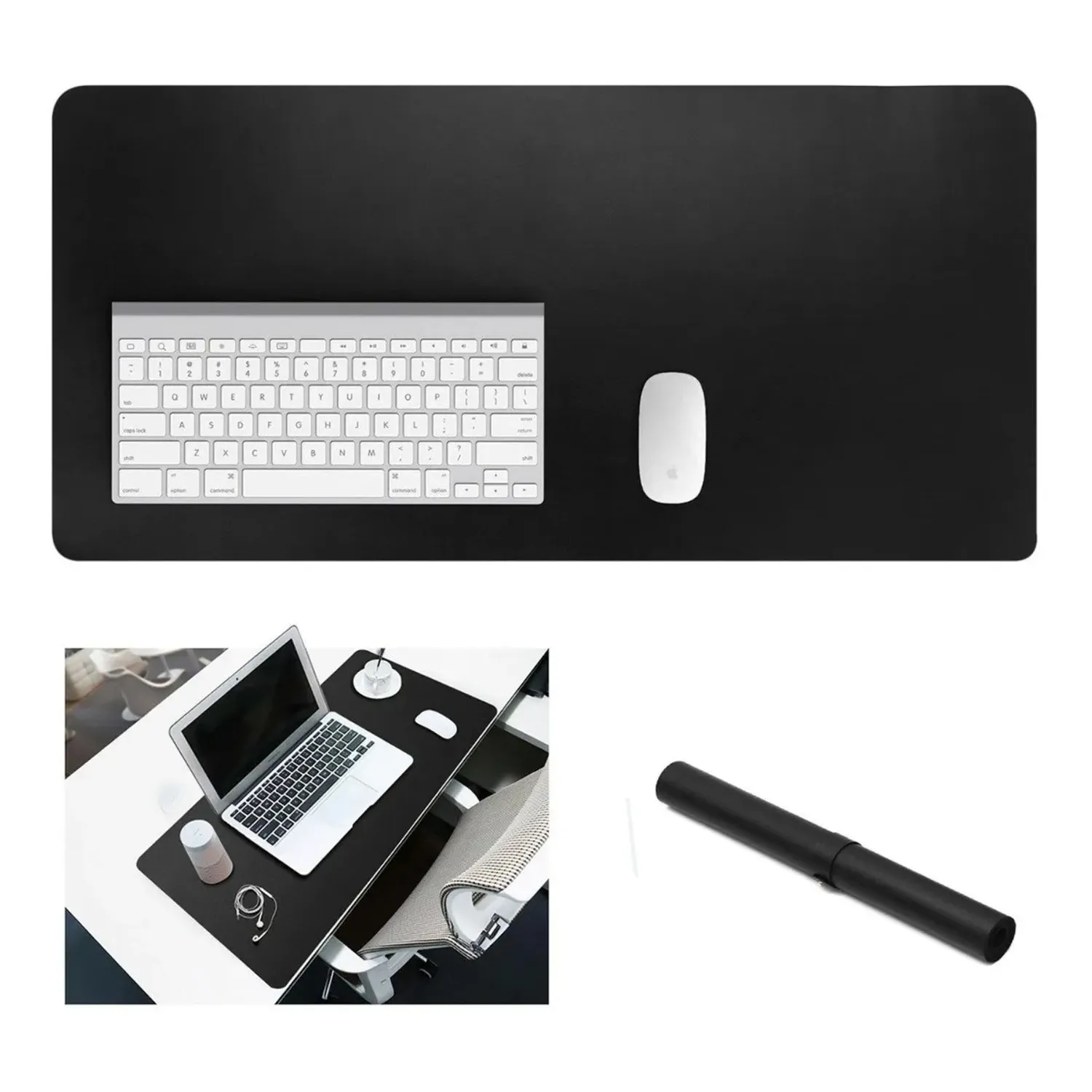 KUANGYE Mouse Pad Tapete Escritorio Extra Grande 80x40cm Doble