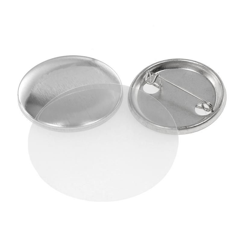 KUANGYE - Pack De 100 Chapitas Metalicas Base Plástica 58mm