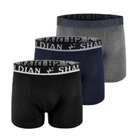 Pack de 3 Bóxer Algodón Hombre