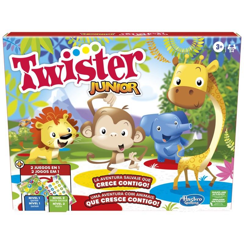 HASBRO - Juego De Tablero Hasbro Gaming Twister Junior