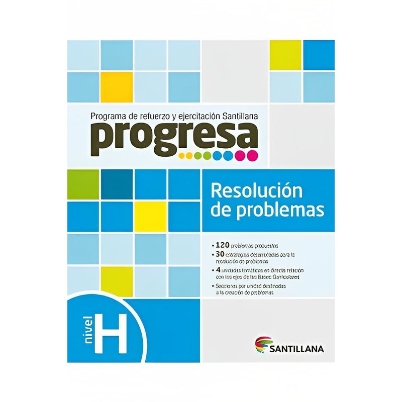 TOP10BOOKS - LIBRO PROGRESA RES. DE PROBLEMAS H / SANTILLANA / SANTILLANA
