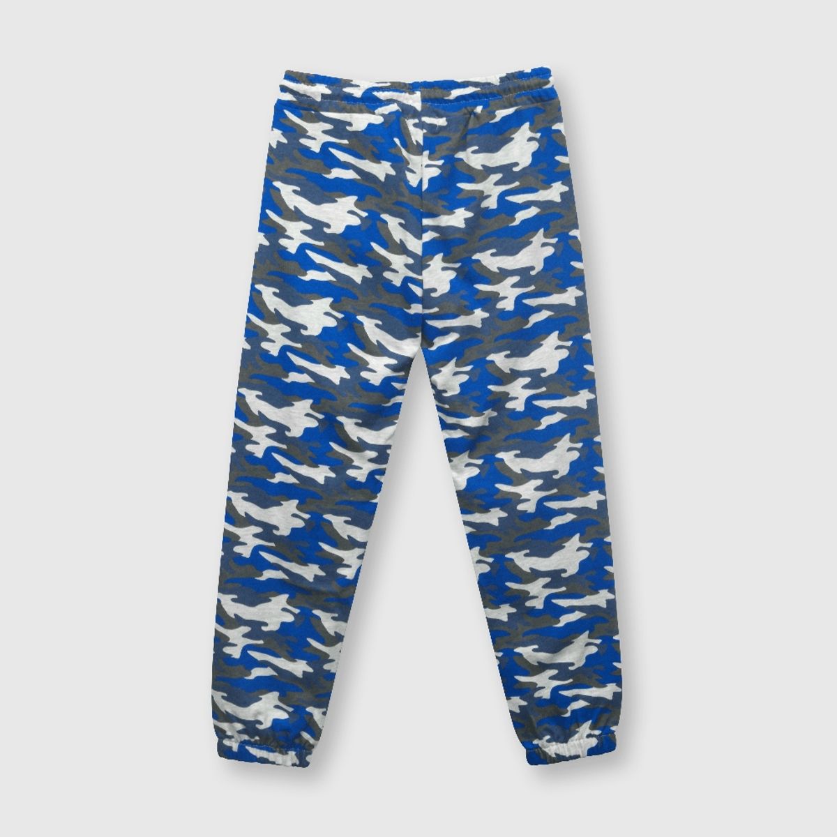 COLLOKY - Pantalón de niño camuflado azul (2 a 12 años)