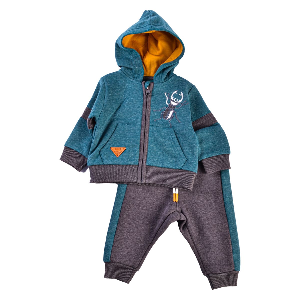 PILLIN - Buzo Bebé Niño Verde oscuro Pillin PILLIN