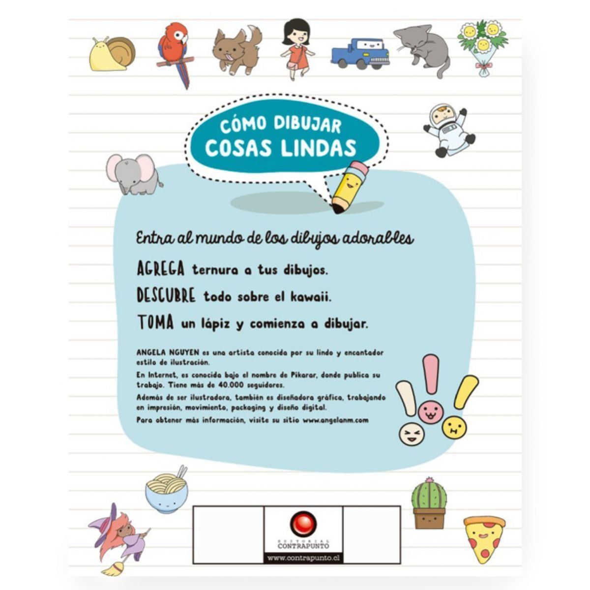 CONTRAPUNTO - Libro Como Dibujar Cosas Lindas Angela Nguyen