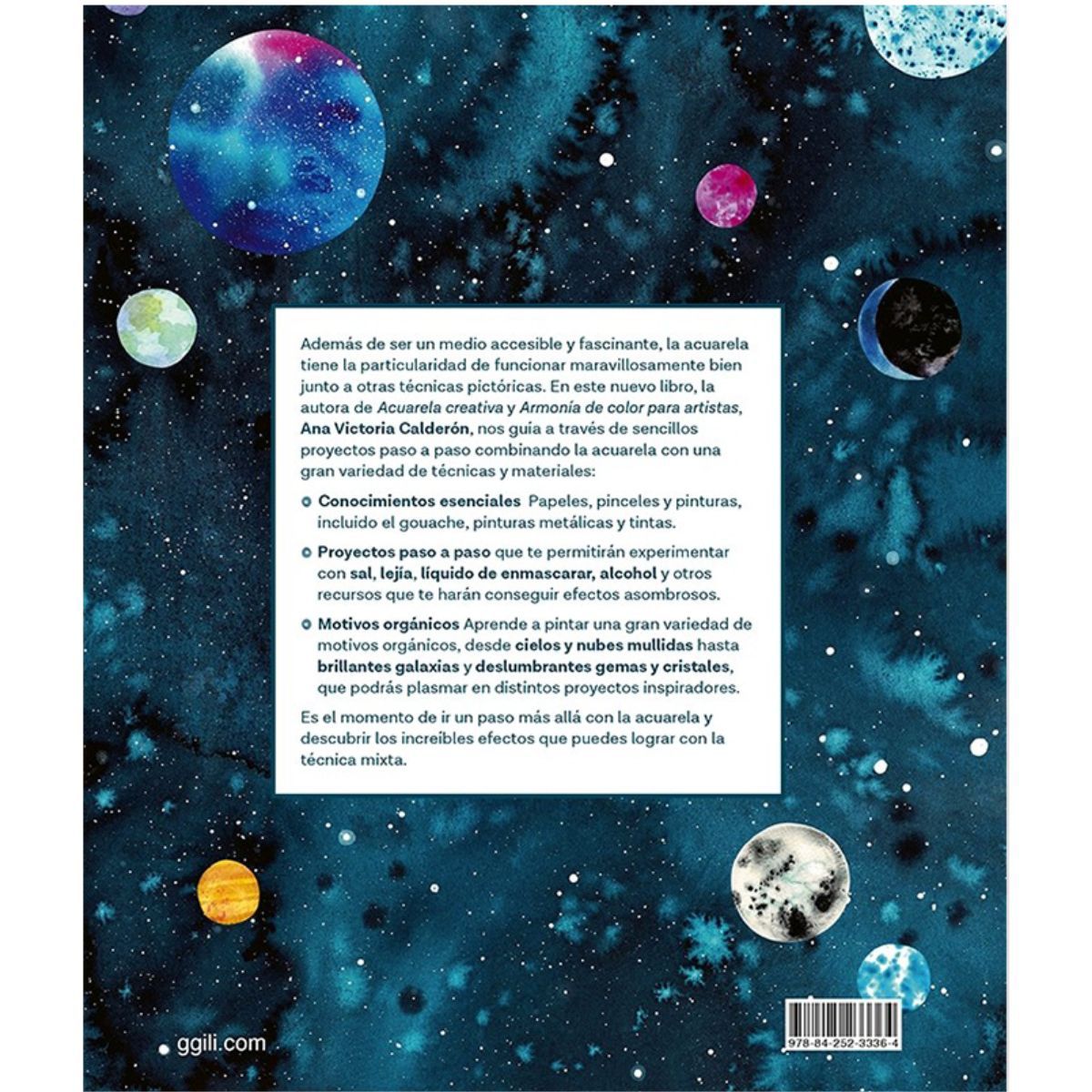 GUSTAVO GILI - Libro Acuarela Creativa con Técnica Mixta Ana Victoria